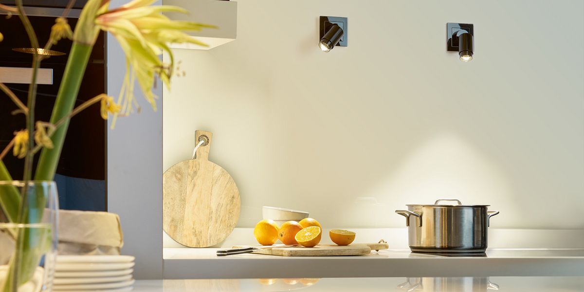 Optimale Küchenbeleuchtung für Orientierung